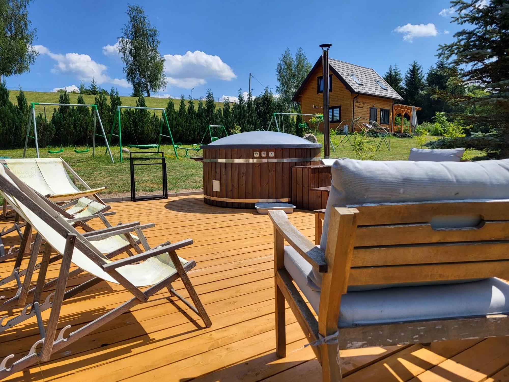 Wczasy Mazurskie - Domek Caloroczny Bez Mazury Moldzie Extérieur photo